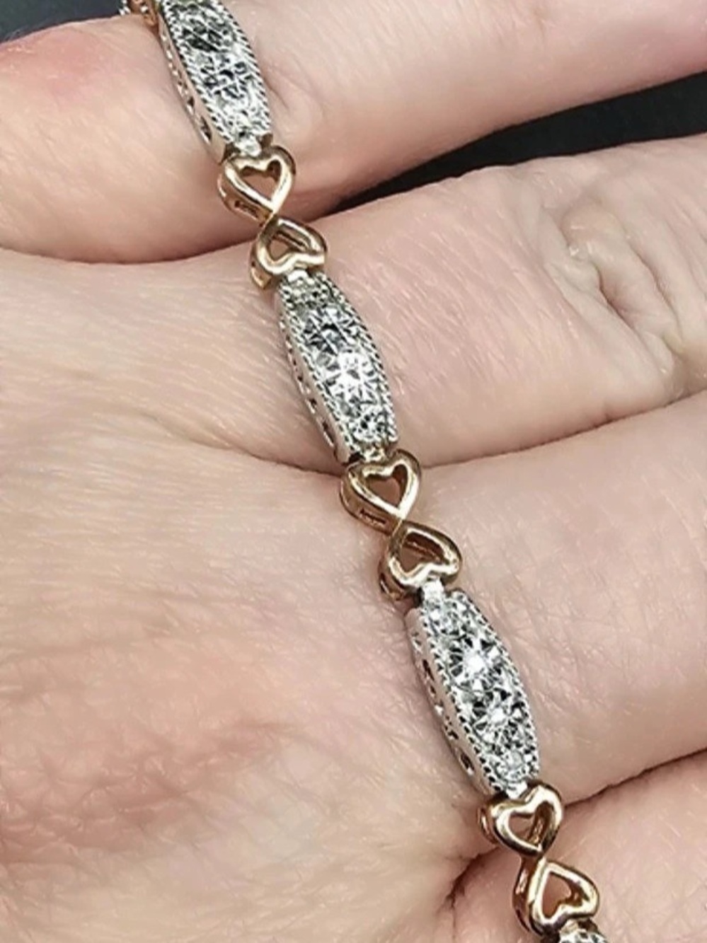 Two-Tone Link Bracelet Like New